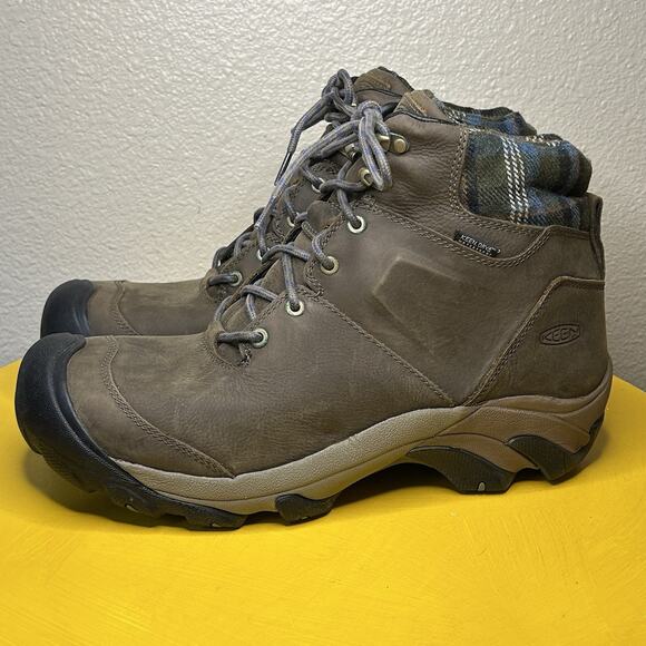 Keen Targhee II Winter Work Hiking Boots Waterproof Insulated Leather Men’s 13 - Picture 1 of 15